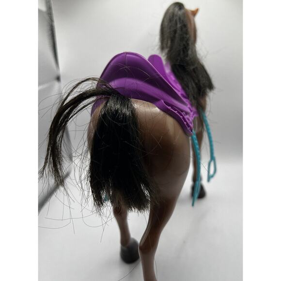 Barbie & Sisters Doll A Pony Tale Skipper Horse 2012 Mattel Purple Saddle - Picture 8 of 14